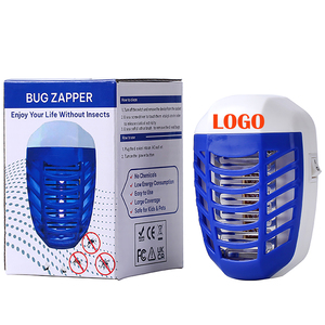 Lampe de nuit LED à brancher (prise UE/US/UK) en ABS, anti-moustiques électronique, répulsif anti-insectes volants, piège à <span class=keywords><strong>moucherons</strong></span>, mites et autres insectes. - Product Image 4