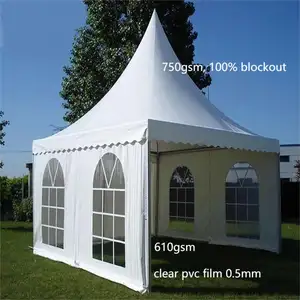 Tenda agoda, tenda marqueen, tessuto rivestito in PVC