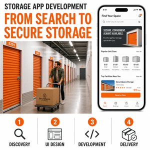 Application de location de stockage personnalisée pour iOS et Android avec disponibilité des unités, réservation <span class=keywords><strong>en</strong></span> <span class=keywords><strong>ligne</strong></span> et paiement régulier LionCreate - Product Image 4