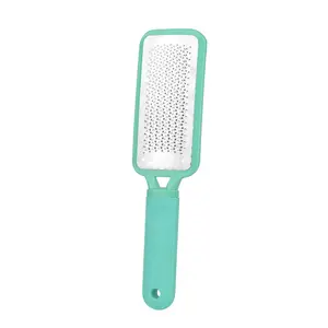 Best Feet Care Pedicure Tool Plastic Handle Stainless Steel Callus Remover Foot File Scraper For Remove Hard Deap Skin