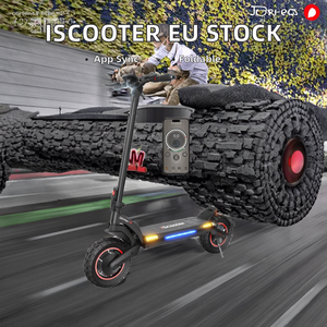 Patinete Eléctrico Plegable e Impermeable <span class=keywords><strong>IScooter</strong></span> <span class=keywords><strong>I9</strong></span>/i9Pro/i9s/i9Max/iX4/iX5S/iX6/iX7Pro/iX8/i12 para Adultos, Listo para Europa, Motor de 350W - Product Image 2