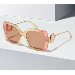Sunway Eyewear New Luxury Fashion Square Frame Sunglasses Classic Big Frame Shades Women Sun Glasses - Product Image 2