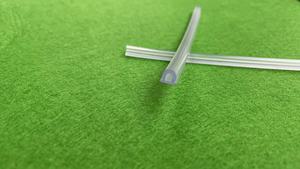 Joint d'ampoule SDTB en vinyle transparent avec bandes PVC VHB personnalisées (5.6mm) - Product Image 5