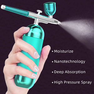 Hot Sale Wholesale Portable Mini Airbrush <b>Gun</b> Set Cordless <b>Air</b> Brush Paint <b>Spray</b> <b>Gun</b> Art Craft Nail Design Makeup Model - Product Image 4