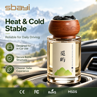 Diffuseur d'arômes portable pour voiture, élégant et durable, élimination des odeurs, 160 ml, parfum naturel, pour l'intérieur du véhicule