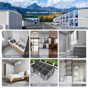 บ้านสำเร็จรูปแบบโมดูลาร์ขนาด 20 ฟุต โครงเหล็กขยายได้ บ้านเคลื่อนที่ขนาดเล็กพับได้ บ้านพักตากอากาศหรูหราพร้อมสวน โรงแรมทันสมัย - Product Image 5