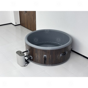 Bain <span class=keywords><strong>Spa</strong></span> Filtrant Tout-en-un pour Extérieur, Faible Bruit, Économe en Énergie, Idéal Après l'Entraînement et pour les Grands Groupes - Product Image 3