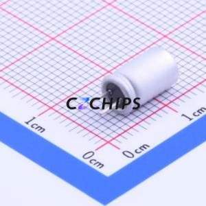 ตัวเก็บประจุแบบแข็ง 6R3AREP391M05X8E14 แบบ Through Hole (THT), ขนาด D5xL8 มม. 390uF 20% 6.3V 3.2A 100kHz - Product Image 2