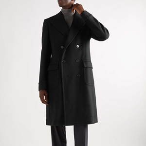 2023 ODM & OEM Professional produttore Custom Mens Double-face Double-breast Wool <span class=keywords><strong>Cashmere</strong></span> Coat Men - Product Image 1