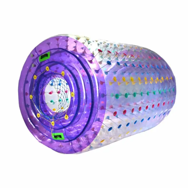 Factory price inflatable colorful water roller ball