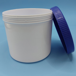 Secchio Multi-capacità 1L-25L con manico a coperchio riciclabile <span class=keywords><strong>per</strong></span> uso alimentare e chimico tamburo in <span class=keywords><strong>plastica</strong></span> rotonda bianca personalizzata - Product Image 2