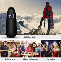 Kamera Olahraga Mini 1080P 120 Derajat Full HD USB CMOS Perekam Audio Video Keamanan Portabel Klip Ransel Garansi 1 Tahun