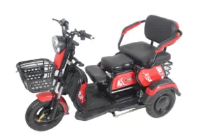 Cina produttore triciclo elettrico prezzo basso importazione tre ruote grasse per passeggero adulto