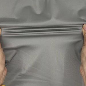 Bán buôn 50D dệt kim Warp chống tĩnh đồng bằng 140gsm chải 100% <span class=keywords><strong>polyester</strong></span> mercerized vải nhung cho cô gái Boys' Pocket - Product Image 3