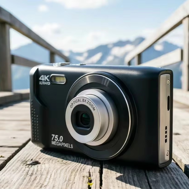 4 K 75 MP Optical Zoom Camera Support for WIFI Auto-focusing Function Slow Motion