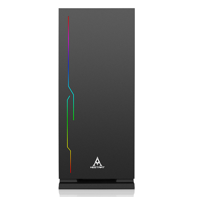 Professional Water Cooling Gaming PC Case With RGB Fans ATX M-ATX USB3.0 Computer Cases Towers With Side Panel Window