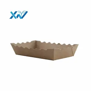 Оптовая продажа заказной дизайн одноразовые крафт-бумаги картофельные чипсы картофель фри коробка из Китая поставщик фабрики производитель