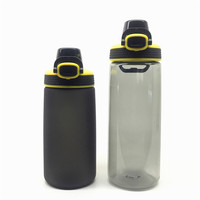 Bouteille d'eau de sport, coloris violet noir jaune rouge blanc, accessoires pour le sport, personnalisable avec Logo, nouveau Design, 550ml, offre spéciale