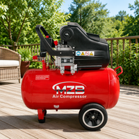 Compresseur d'air à entraînement direct 50L 3HP, mini compresseur d'air portable