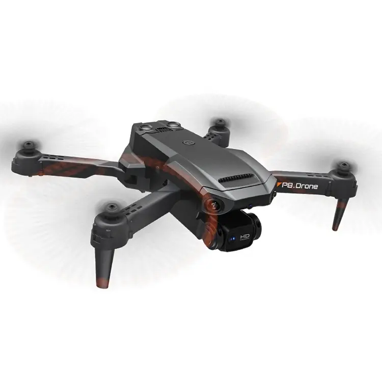 Penjualan laris P8 5G 4K profesional pesawat penghisap rintangan empat arah FPV fotografi WiFi dengan Drone Quadcopter kamera ganda