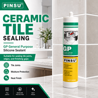 Scellant en silicone polyvalent à forte adhérence, résistant aux intempéries, à usage général, pour la fermeture des joints de fenêtres, de portes, d'armoires et de carreaux