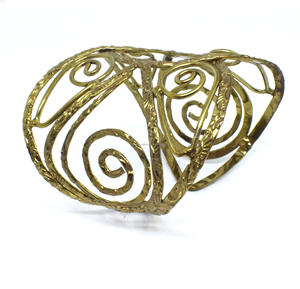 Hot Sale Arthritis Pain Relief Twisted Health Healing <b>Copper</b> Magnetic Therapy Cuff Hot Sale Brass Fashion Jewelry <b>Bangle</b> - Product Image 4