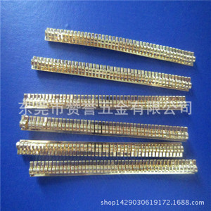 สปริงเสาอากาศชุบทองเบริลเลียมคอปเปอร์ ZanYu ขนาด 0.1-2.0 มม. สปริงป้องกันสัญญาณรบกวนสำหรับอุปกรณ์อิเล็กทรอนิกส์และการสื่อสาร - Product Image 1
