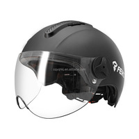 Casque de moto de course avec visière, protection personnelle, casque de moto demi-face pour la montagne
