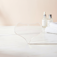 Patch Poitrine Réutilisable de Nuit en Silicone Transparent de Qualité Médicale, Adhésif Anti-Rides pour Femmes