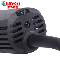 Meuleuse d'angle électrique filaire industrielle BIYOT 125 mm, outil électrique portatif à vitesse variable
