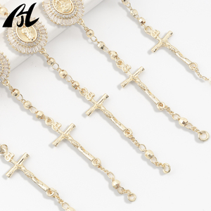 Bán Buôn 14K Mạ Điện Trinh Nữ Maria & Saint Jude CZ Vòng Đeo Tay Tôn Giáo Thời Trang Quyến Rũ Đồ Trang Sức Cho Phụ Nữ Và Nam Giới - Product Image 4