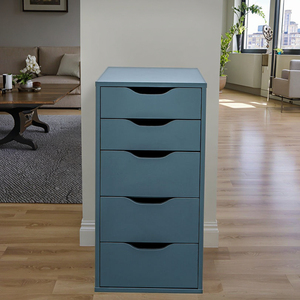 Modernes Design MDF-Material Wohnzimmer-Aufbewahrungsschrank Großhandel Wohnmöbel mit Stabilen Eingangsbereich-Schubladen und Regalen - Product Image 1