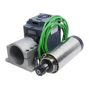 2.2kw מנוע ציר cnc 24000rpm 80 מ "מ סיבוב אוויר מקורר ציר לגלוף עץ