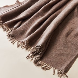 Couverture d'hiver <span class=keywords><strong>de</strong></span> luxe en laine australienne double face résistante aux plis - Product Image 4