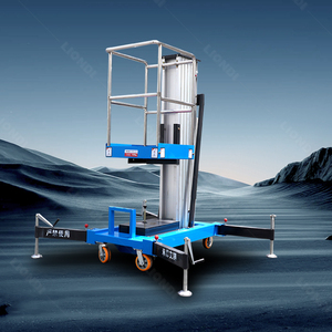 <strong>4</strong>-12M Single Mast Mobile Movable Lifter Single Person <strong>Lift</strong> Light Weight <strong>Lift</strong> <strong>Platform</strong> - Product Image 4