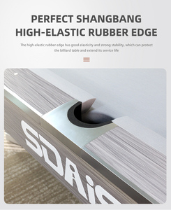 9ft Bàn Bida cho Câu lạc bộ sử dụng nhà sử dụng và văn phòng hồ bơi ngoài trời bảng - Product Image 2