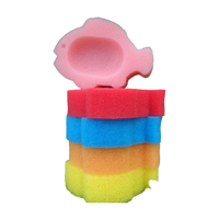 Porte-savon fantaisie en éponge PU en forme de poisson avec service de découpe pour salle de bain, cuisine, cadeau, bonne qualité