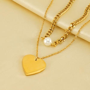 Kadın moda takı altın kaplama kolye çok katmanlı kolye altı köşeli yıldız kişilik kolye hediye için - Product Image 3