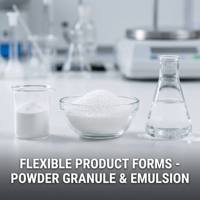 Polyacrylamide CPAM pour l'impression textile, la teinture, la décoloration des eaux usées et la polymérisation pour la séparation des boues