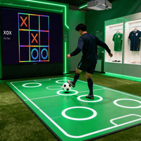 Jeu de tennis interactif alimenté par l'IA, simulateur de tennis, jeu sportif à détection de mouvement virtuelle, aucun terrain requis, jouable en intérieur