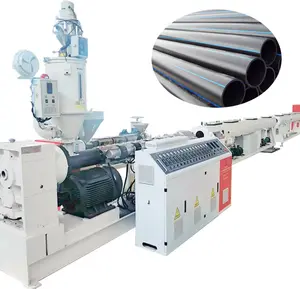 Hoge Output Hdpe Holle Wand Winding Pijp Kunststof Extrusie Machine