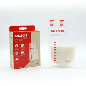 Stand up Clear Breastmilk Storage <strong>Bags</strong> Pre-Sterilized and BPA Free Breast Milk Storage <strong>Bags</strong> for Mom - Product Image 3