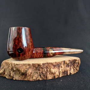 Pipa de Fumar de Madera Vintage de la Mejor Calidad, Técnica Artística, Hecha a Mano, Lujosa, Portátil, para Tabaco y Hierbas, Regalo Artesanal - Product Image 1