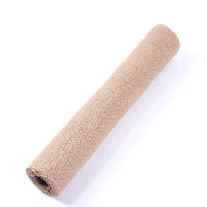 粗麻布面料纯天然颜色100% 黄麻布织物编织海斯纤维卷 - Product Image 3