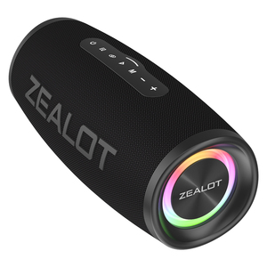 Haut-parleur portable 40W <span class=keywords><strong>HIFI</strong></span> 8000mAh, étanche, avec éclairage LED RGB, lecteur de carte TF, communication sans fil et entrée AUX - Product Image 1
