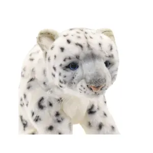 Мягкая имитация снежного леопарда, тигра, плюшевая кукла, плюшевые игрушечные животные