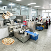 Équipement industriel de formage de raviolis avec réglages rapides par bouton et capteur de détection de fuites pour cuisines centralisées