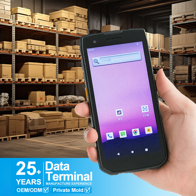 8-core 2.0GHz 4+64gb Android 12 Pda 5000mah Barcode Scanner Pda Ip67 Rugged Device 5.45 Inch Full-Screen Pda