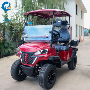 Voiture de golf électrique tout-terrain surélevée à batterie au lithium 6 places pour excursions touristiques - Product Image 1