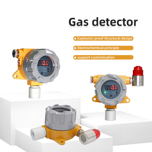 Cố định Propane LPG cảm biến khí thông minh dễ cháy <span class=keywords><strong>gas</strong></span> Leak <span class=keywords><strong>Detector</strong></span> với LED hiển thị âm thanh và ánh sáng báo động Methane <span class=keywords><strong>Gas</strong></span> <span class=keywords><strong>Detector</strong></span> - Product Image 4